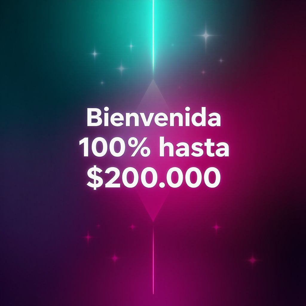 Bienvenida 100% hasta $200.000